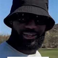 Watch: LeBron James drains long putt while golfing with Jayson Tatum and Kevin Love