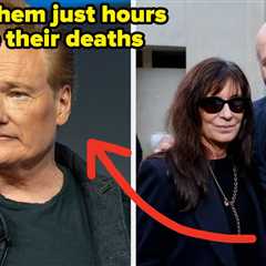 Just Hours After Hosting Them At His Christmas Party, Conan O'Brien Broke His Silence On The Sudden ..