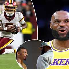 LeBron James meetup with Jayden Daniels has fans speculating he’s going to Wizards