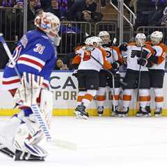 Rangers fall to Flyers in overtime as home woes hit new low after Olympic break
