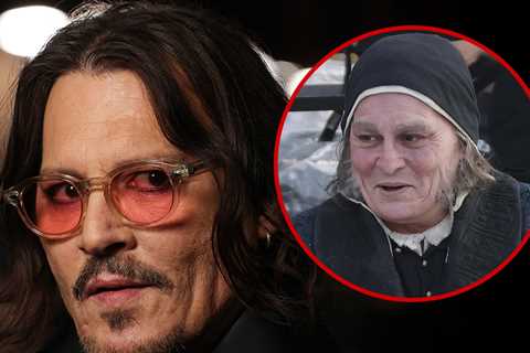 Johnny Depp Looks Unrecognizable on Set of New 'A Christmas Carol'