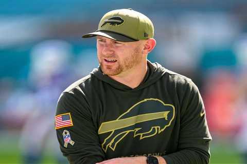 Bills GM Brandon Beane offers profane three-word response to Joe Brady pushback