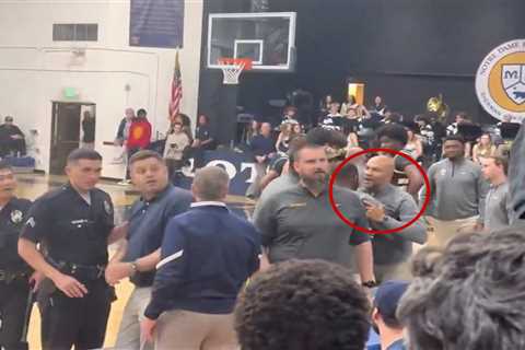 Former Lakers star’s wife ejected from high school basketball game during bizarre scene