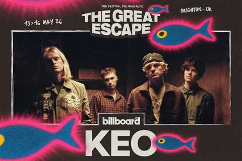 Keo to Headline Billboard U.K. Stage at The Great Escape 2026