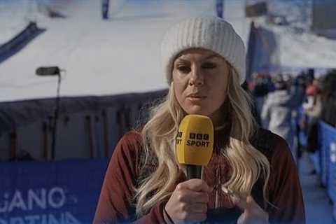 Olympics TV announcer breaks down over ‘brutal’ Lindsey Vonn crash