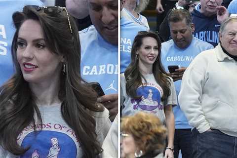 Bill Belichick's Girlfriend Wears Shirt Tied to Robert Kraft Prostitution Bust