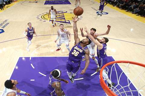 Lakers’ rebounding woes set tone in loss to Thunder as three-game winning streak ends