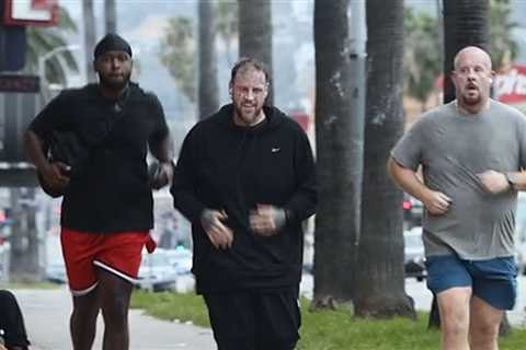 Jelly Roll Goes for a Jog in Hollywood, on Video