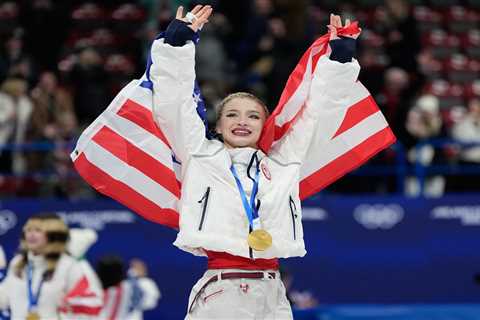 American Olympic medalist Amber Glenn fires direct message at critics: ‘They hate to see two woke..