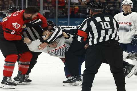 Canada’s Tom Wilson ejected for fighting in fiery Olympics scene