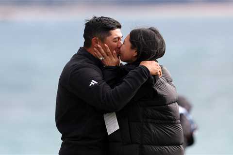Collin Morikawa’s wife brought to tears after PGA Tour star’s first win in over two years