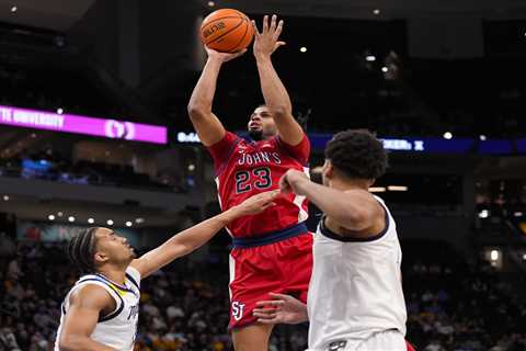 Bryce Hopkins helps St. John’s stave off Marquette upset bid as Red Storm sit alone atop Big East