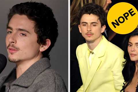 Timothée Chalamet Revealed Why He Apologized To Kylie Jenner On His Birthday