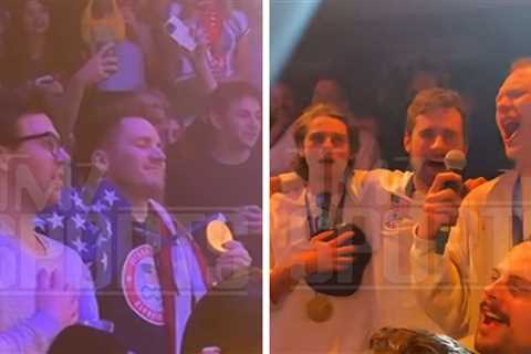 Team USA Men's Hockey Parties in Miami After Olympic Gold Win in Milan