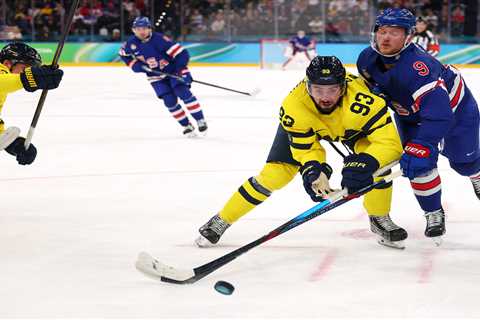 Mika Zibanejad still ‘not really over’ loss to USA as Rangers teammates celebrate Olympic triumph