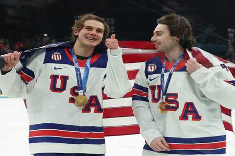 Inside the Hughes brothers’ FaceTime moment after winning Olympic gold