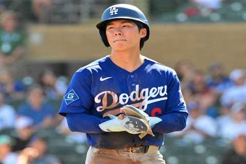 Hyeseong Kim is improving his swing –– and his Dodgers roster chances