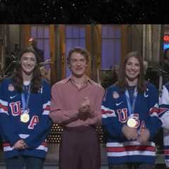USA Women’s Hockey Stars Shade President Trump on ‘SNL’