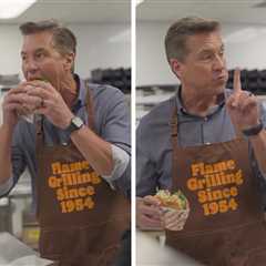 Burger King President Shades McDonald's CEO With Massive Burger Bite