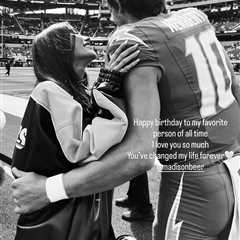 Justin Herbert tells Madison Beer she’s ‘changed my life forever’ in emotional happy birthday note