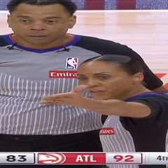 NBA referee fumes after getting injured by camera operator in bizarre scene