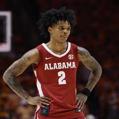 Alabama basketball star Aden Holloway arrested for marijuana days before NCAA Tournament
