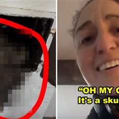 It's A Skull! This Viral Video Of Sara Bareilles Finding F*cking DEAD BONES In Her House Is Sooooo..