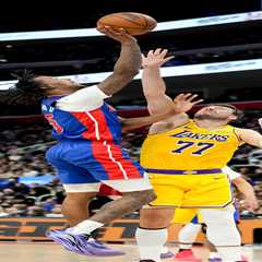 Two clutch teams, one brutal ending as Pistons edge Lakers in thrilling finish