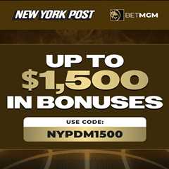 BetMGM bonus code NYPDM1500: Get a 20% first deposit match up to $1,500 for Alabama vs. Michigan