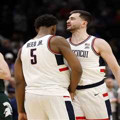 UConn fends off late Michigan State push to advance to Elite Eight