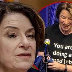 Senator Amy Klobuchar Wears 'Good Job' T-Shirt Amid Government Shutdown