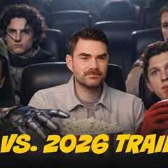Ben Shapiro vs. 2026 Movie Trailers