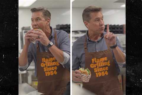 Burger King President Shades McDonald's CEO With Massive Burger Bite