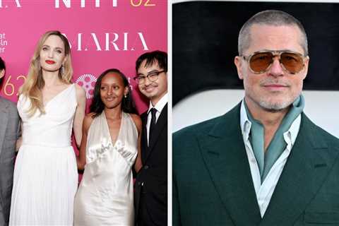 A Source Said That Angelina Jolie Is Essentially A Single Mom, As Her Kids With Brad Pitt Ditch..