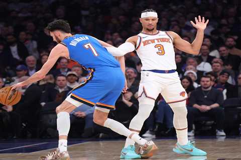 Josh Hart has seen biggest decline in minutes of all Knicks starters this season