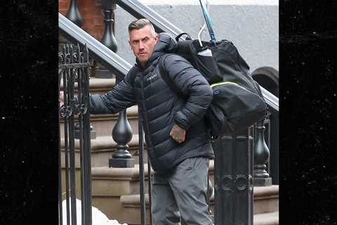 Pink's Husband Carey Hart Seen in NYC While Singer Films Talk Show
