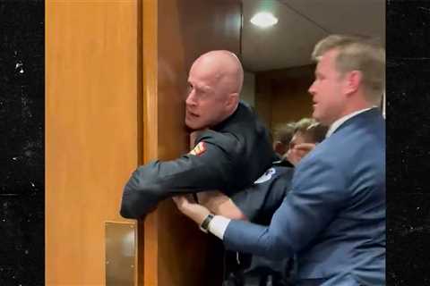 Senator Tim Sheehy Helps Toss Ex-Marine Iran War Protestor Out of Hearing
