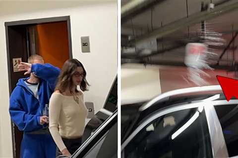 Justin Bieber Throws Water Bottle at Paparazzi After Dinner With Hailey Bieber