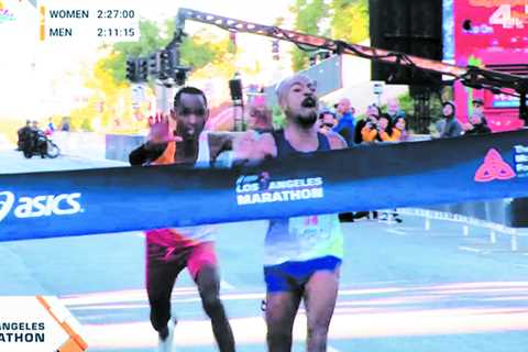 LA Marathon finishes stir emotions of runners, others for different reasons