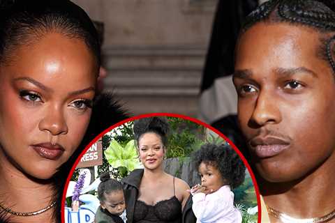 Rihanna Was at Home With Her 3 Kids During Shooting: Source