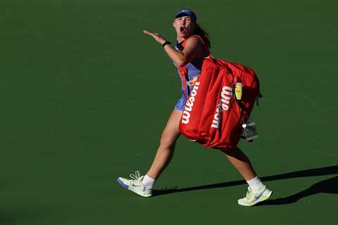 Mirra Andreeva loses it at Indian Wells in wild meltdown after failing to defend title