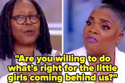 Mo'Nique Called Out Whoopi Goldberg For A Resurfaced The View Clip, And Points Were Definitely Made
