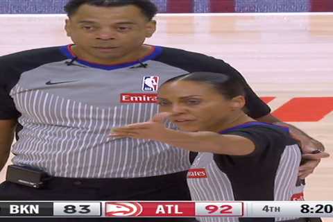 NBA referee fumes after getting injured by camera operator in bizarre scene
