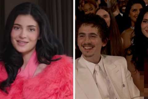 Kylie Jenner Unveiled Her Jessica Rabbit-Inspired Oscars Dress