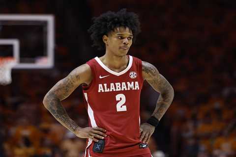 Alabama basketball star Aden Holloway arrested for marijuana days before NCAA Tournament