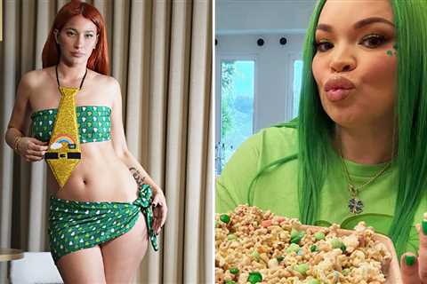 Stars Celebrating St. Patrick's Day 2026 ... Green With Envy Photos!