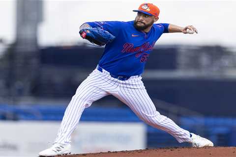 Mets’ Sean Manaea still ‘not concerned’ about lack of velocity