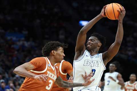 Projected No. 1 pick AJ Dybantsa speaks on NBA draft decision after BYU’s March Madness exit
