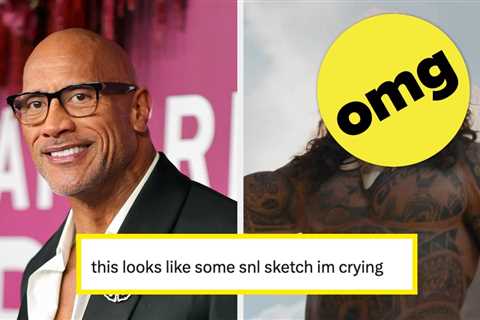 People Are Losing It Over Dwayne Johnson’s Wig In The New Live-Action “Moana” Trailer, And The..