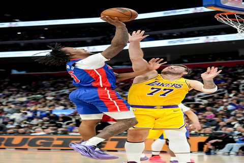 Two clutch teams, one brutal ending as Pistons edge Lakers in thrilling finish